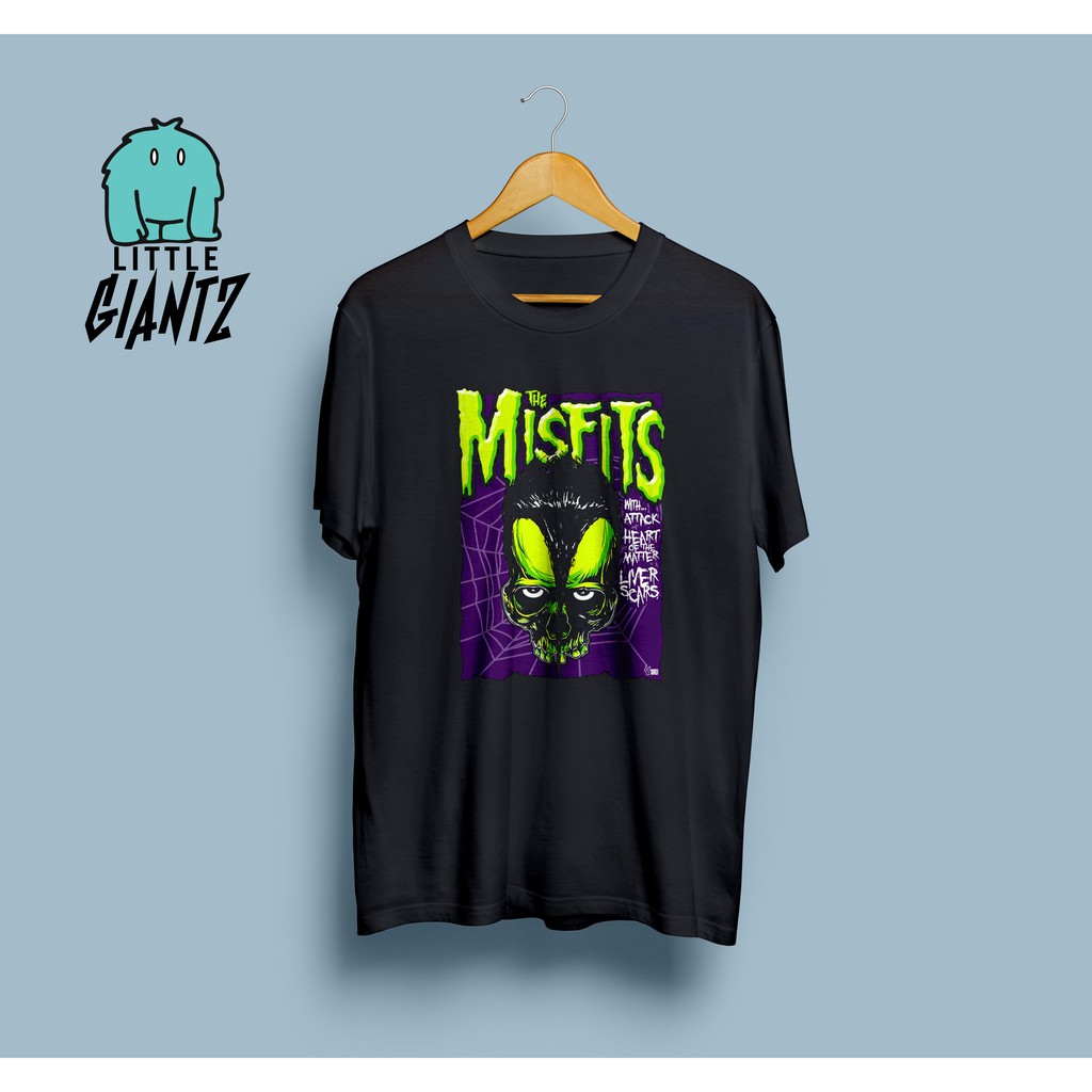 Kaos Distro Musik Misfits 1 Gildan/NSA