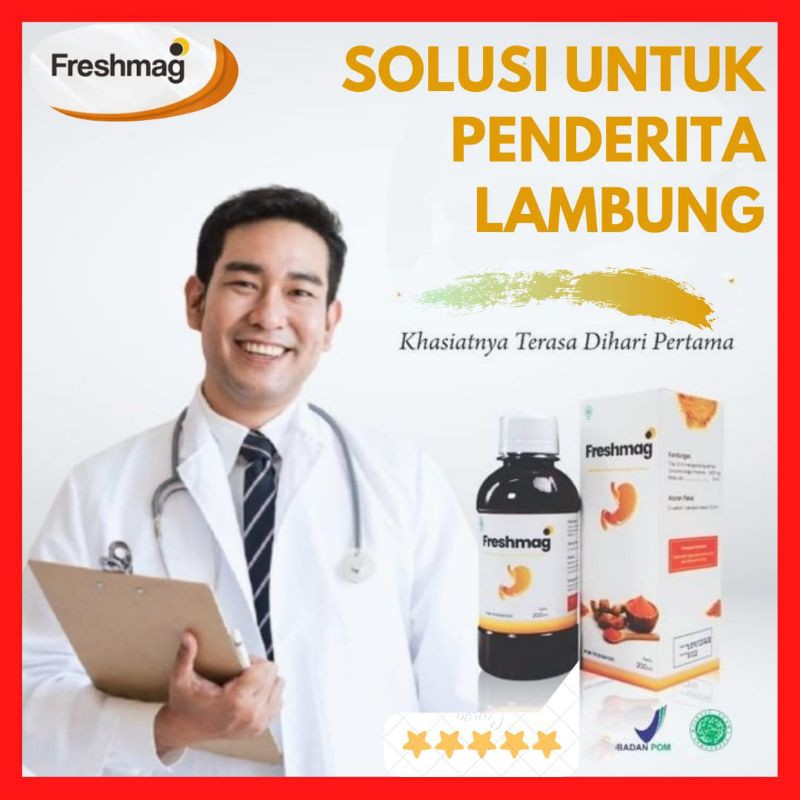 

Freshmag - Atasi maag/gerd/asam lambung/infeksi lambung, original madu kunyit