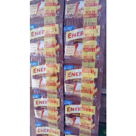 

Energen Coklat kemasan Baru 1 renceng isi 10 sachet@34gr