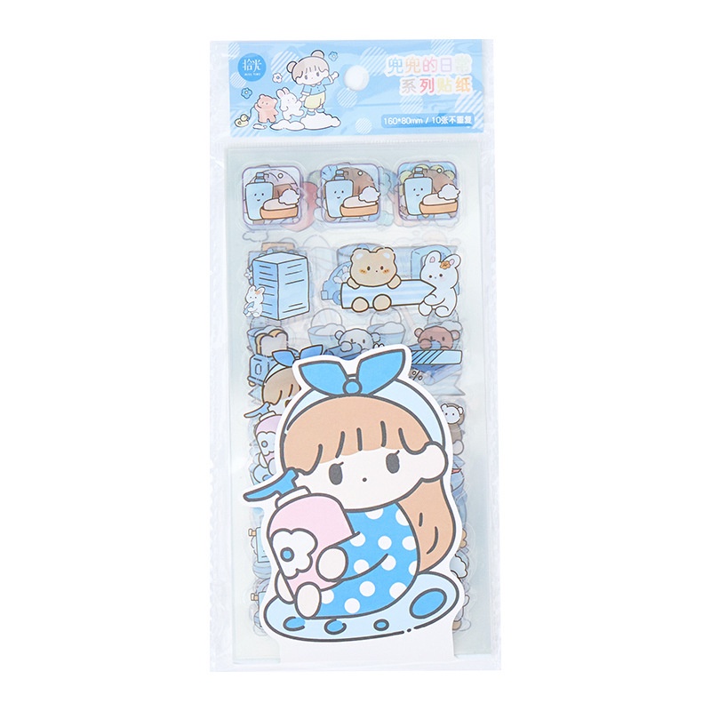 Stiker Aesthetic Import Quality Korea Lucu Special Edition Bahan PET Waterproff