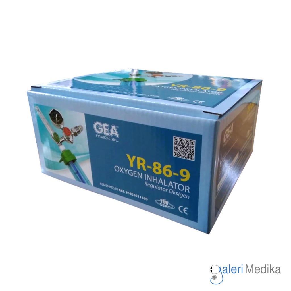 GEA YR-86-9 Regulator Tabung Oksigen / Regulator O2 / Regulator Oxygen