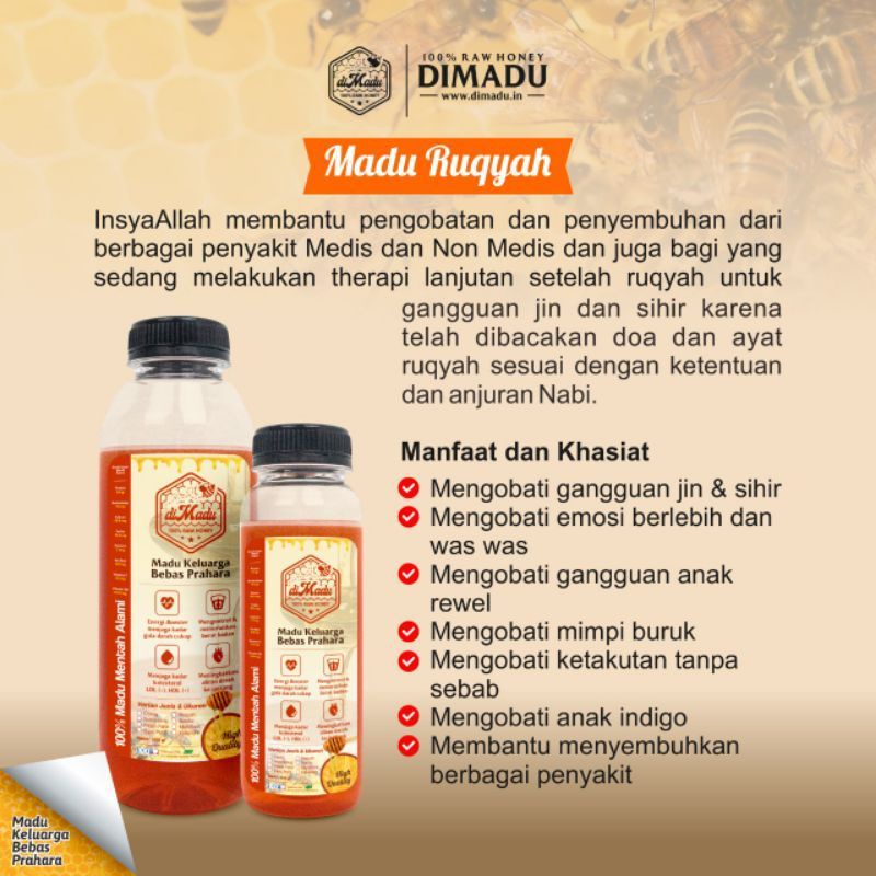 

Madu dimadu | madu asli 100% | 100% raw honey