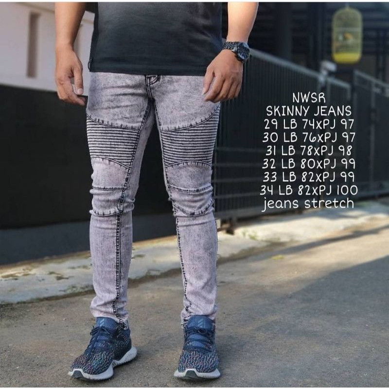 DW-CELANA PANJANG PRIA/CELANA FASHION JEANS PRIA IMPORT/CELANA JEANS NWSR/NAVY WASHED