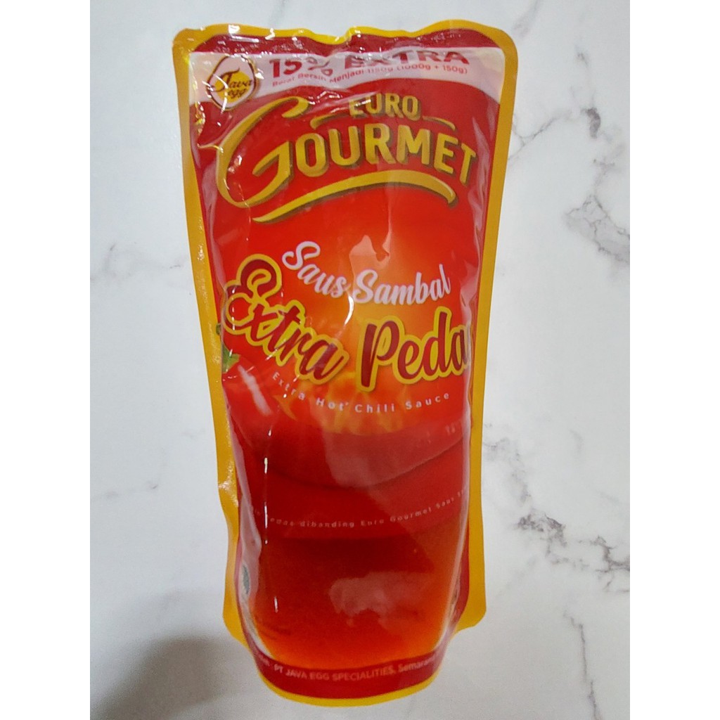 

Euro Gourmet Sambal Extra Pedas 1kg