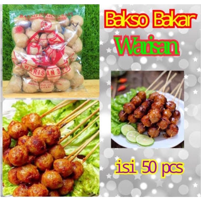 

Bakso bakar isi 50