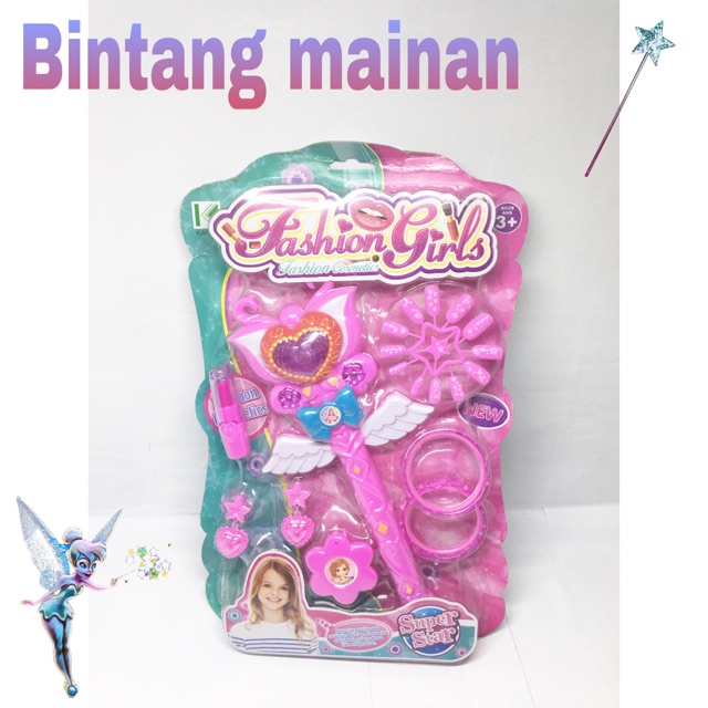 mainan tongkat peri/mekap/mainan meja rias/mainan meja rias anak perempuan/mainan anak perempuan