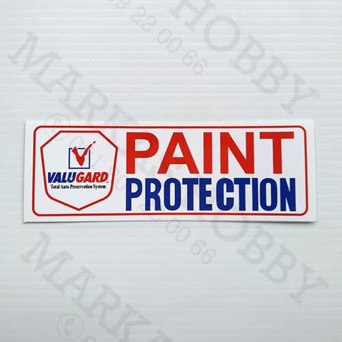 

Stiker / Sticker Valugard Paint Protection ( Warning Sign )