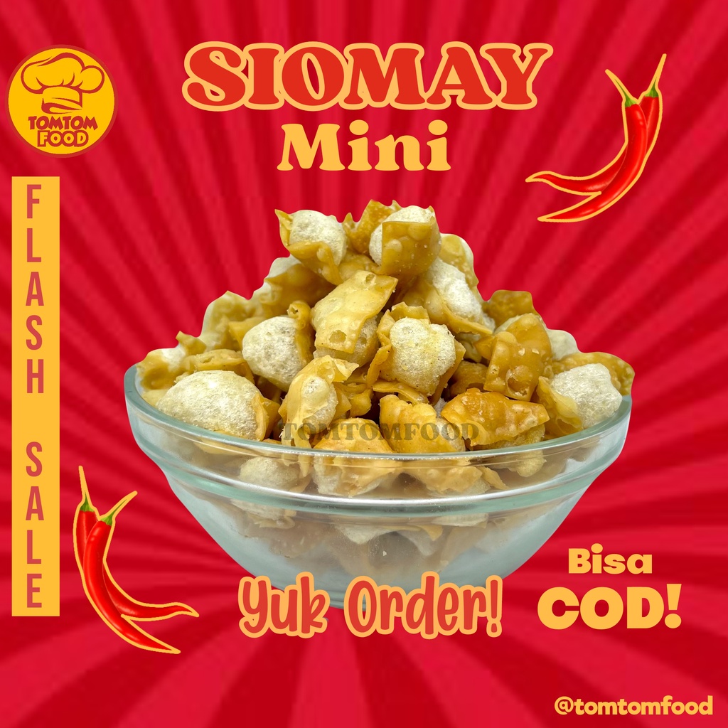 

Siomay Mini Kering Renyah Gurih Enak Termntap / Somay Kriuk Murah