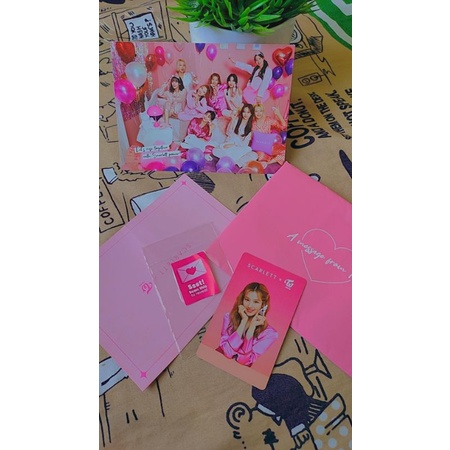 PC(Photocard)SanaTwiceScarlertt