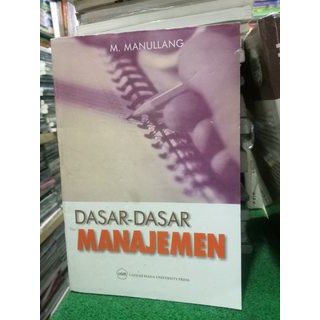 

Buku Dasar-Dasar Manajemen - Manullang