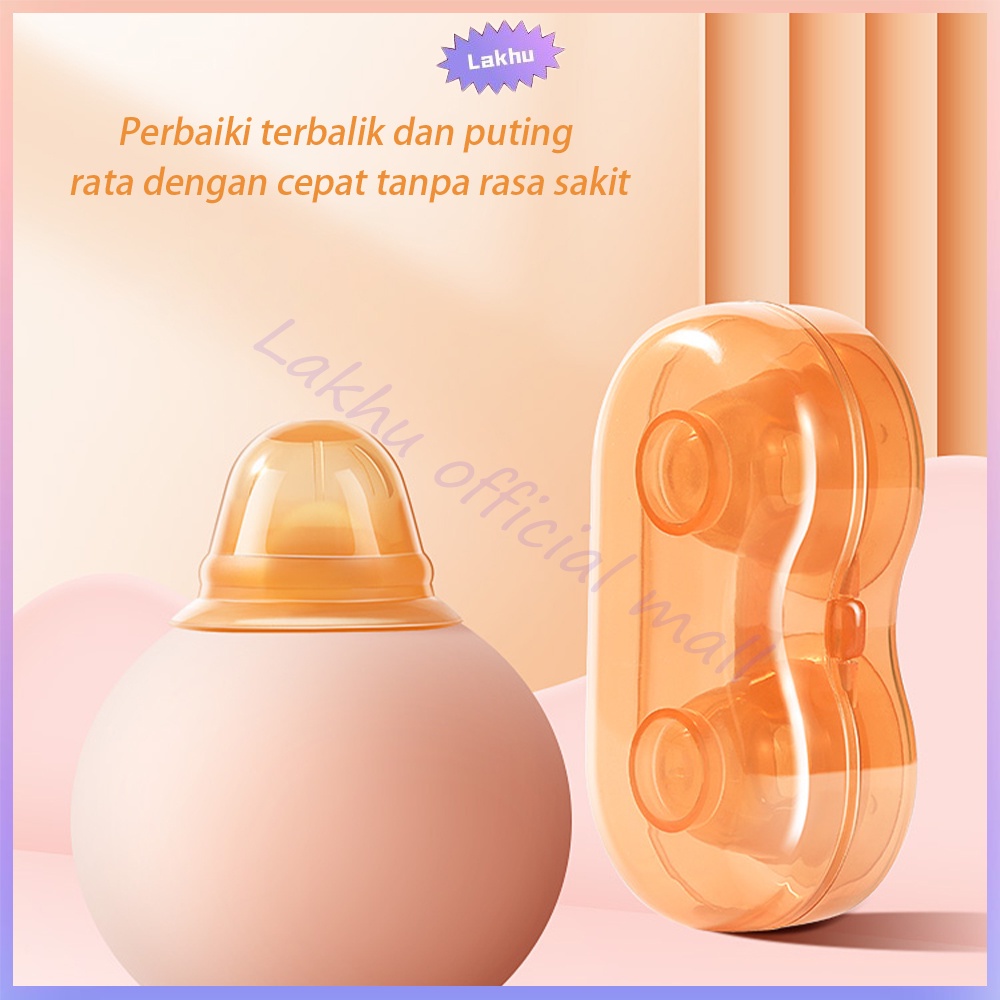Lakhu Penutup penarik puting payudara / nipple puller penarik puting silikon