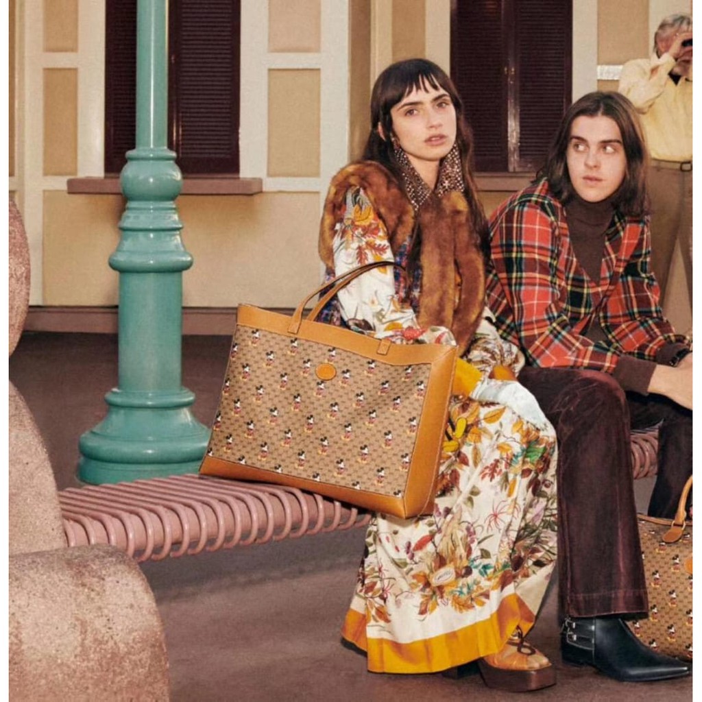 Disney X Gucci Medium Tote Bag Set 2in1