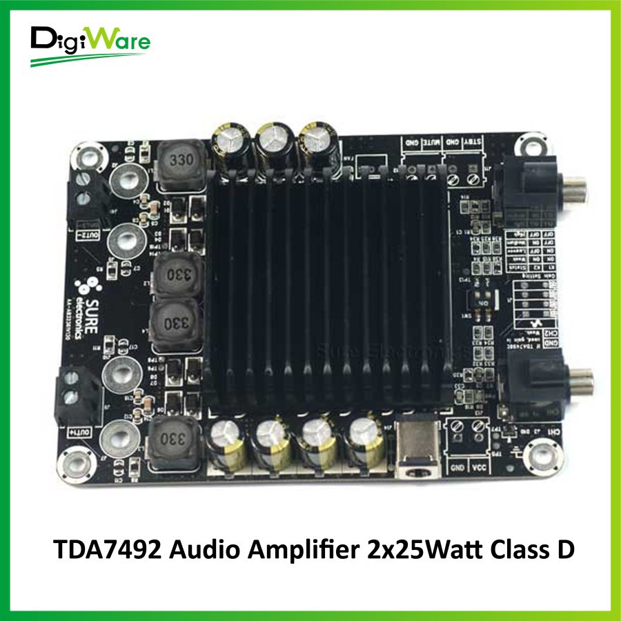 TDA7492 Audio Amplifier 2x25Watt Class D