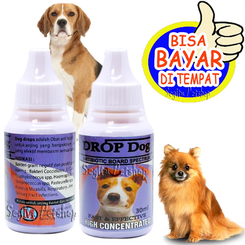 ANTIBIOTIK ANJING OBAT PUPPY SAKIT DEMAN PILEK DIARE DROP DOG