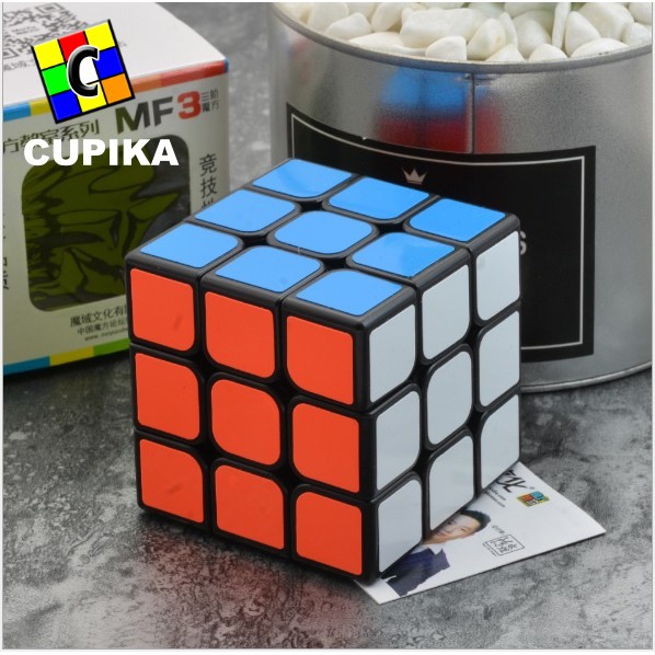 Rubik 3x3 Moyu MF3 MF 3 Mofang MoFangGe Speed Mofang Blackbase