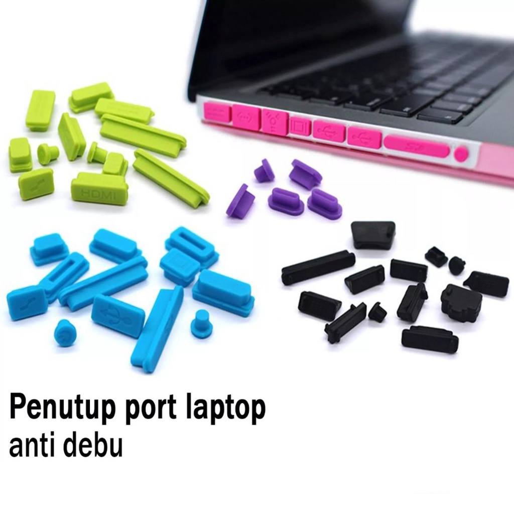 Dust Plug Laptop / Penutup Port Laptop / Anti Debu Universal