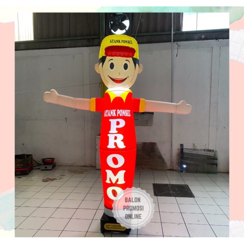 Balon Sky Dancer | Balon Joget 13inch | Balon Panggil | Balon Goyang | Balon Dancer