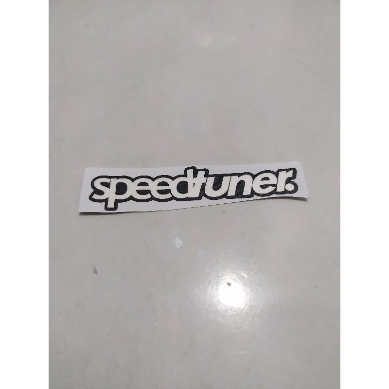 

Stiker Speedtuner Bahan Tekstur Exclusive printing Anti air + Cutting