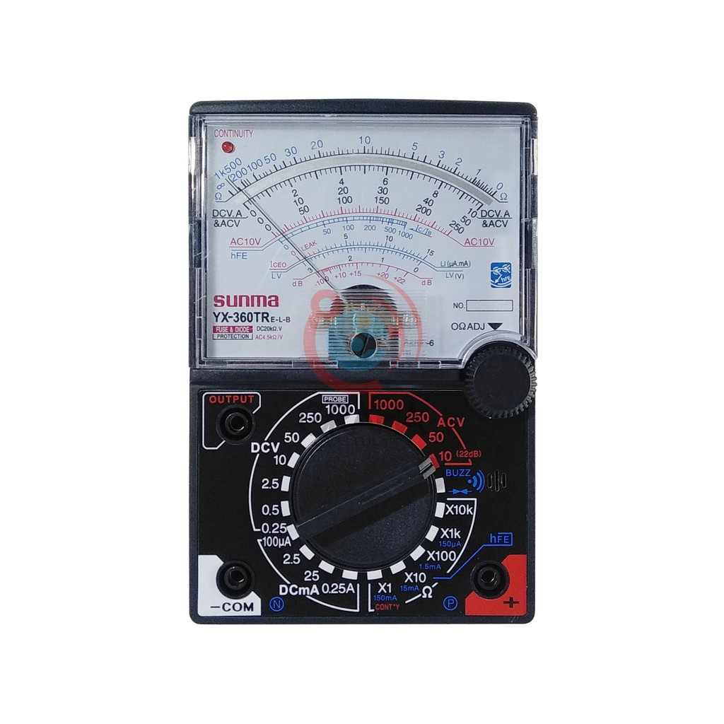 MULTITESTER ANALOG SUNWA YX-360TR