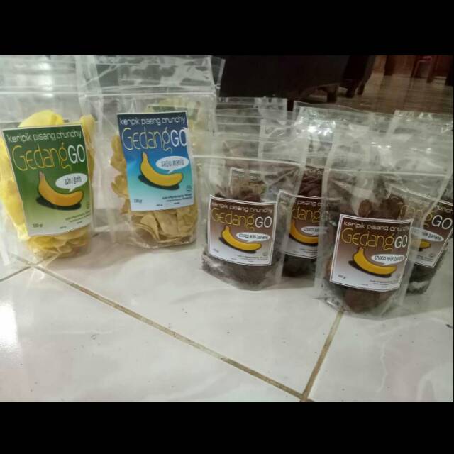 

Keripik pisang aneka rasa non pengawet