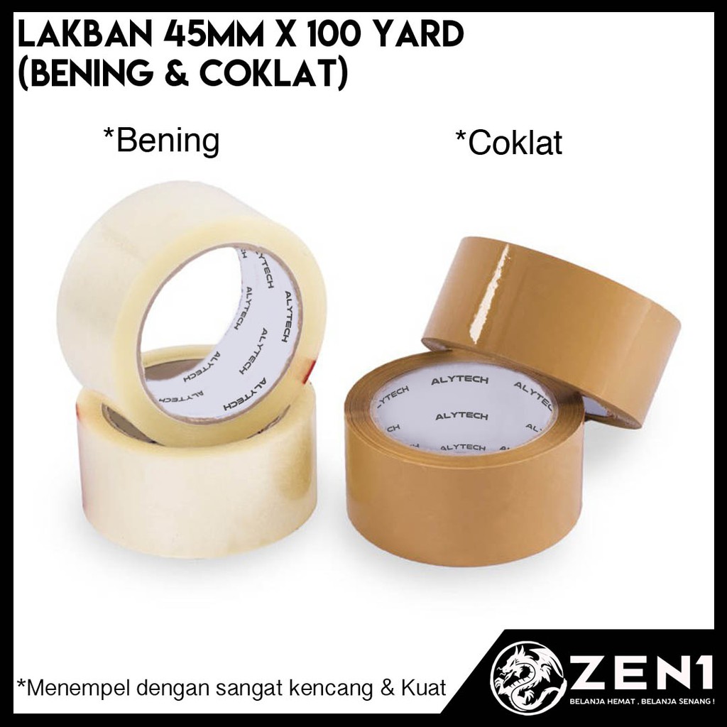 

Murah Lakban 45mm x 100yard / Isolasi / Plakban / Opp ZEN1