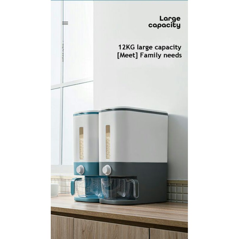 Dispenser Beras Kacang-Kacangan Biji-Bijian