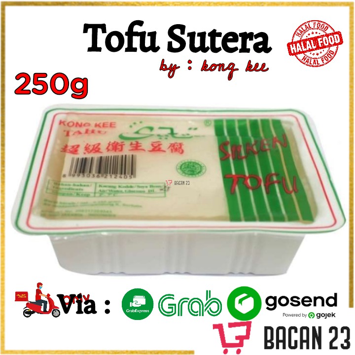 Kong Kee Silken Tofu ( 250g ) / Tofu Sutera / Tofu Sutra / Tahu Sutra / Bacan23