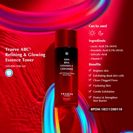 TRUEVE ABC2 Refining &amp; Glowing Essence Toner 100 ML