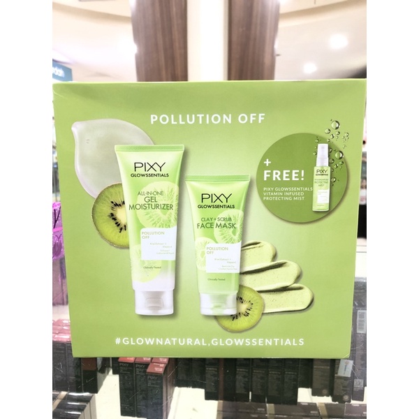 FREE PIXY GLOWSSENTIALS FACE MIST // PAKET HEMAT PIXY GLOWSSENTIALS GEL MOISTURIZER & PIXY GLOWSSENT