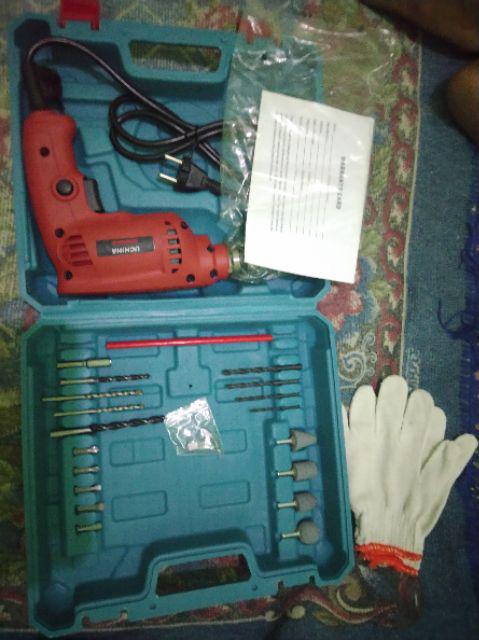 Mesin Bor Bolak Balik 10mm Orginal Model Maktec