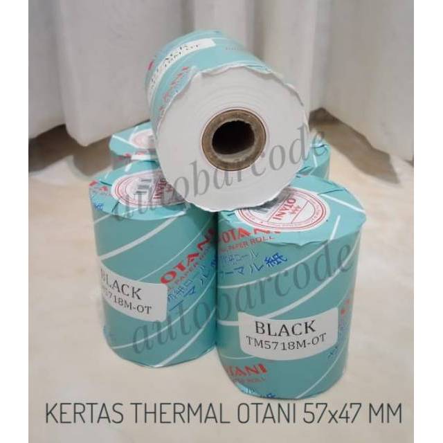 Kertas Thermal 57X47 / 58X48 OTANI Support Printer 58MM Kasir Struk - Nota