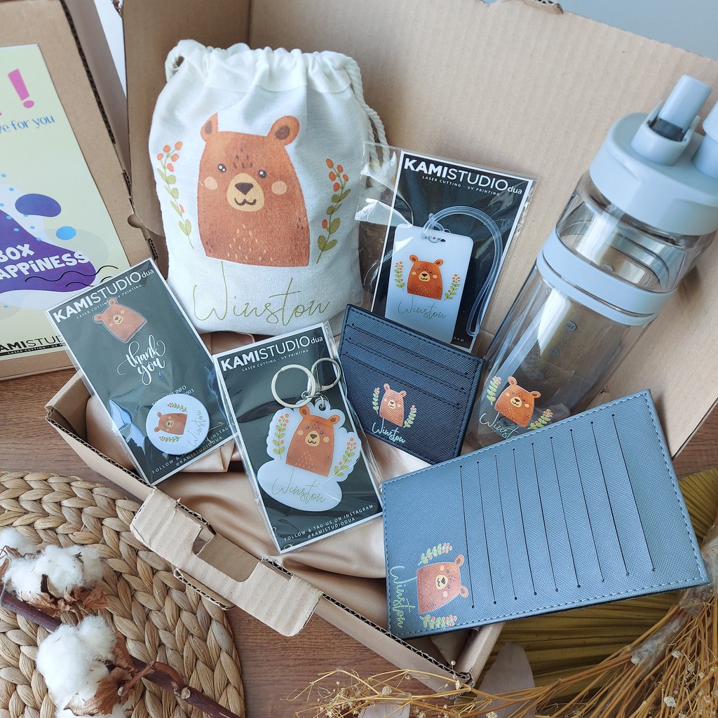 

[B1-B10] SET HAMPERS ULANG TAHUN / KADO CUSTOM ISI BANYAK MACAM