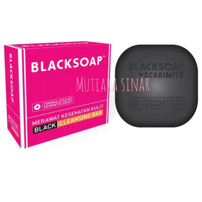 Black Soap 60Gr Sabun Scabies - Black Soap
