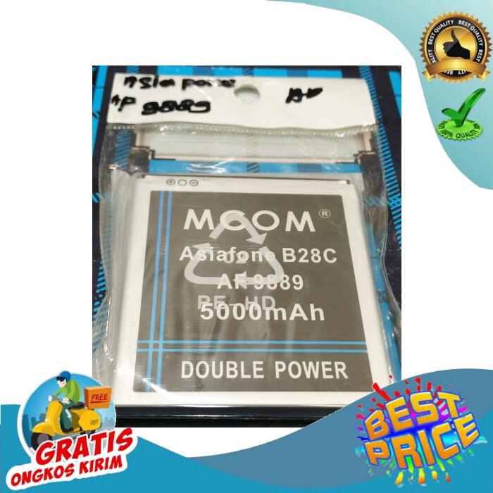 BARU BATERAI ASIAFONE B28C AF9889 9889 MCOM 5000MAH BATERAI