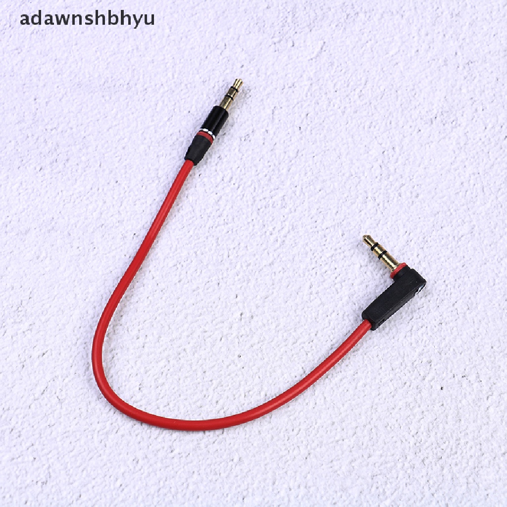 Adawnshbhyu 3.5mm Pendek 20cm Jack to Jack Kabel Aux Male to Male Kabel Audio Stereo Cord