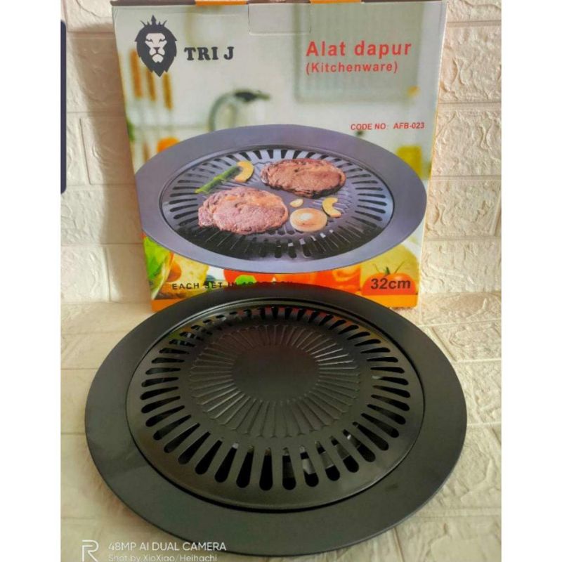 Grill smokless atau panggangan bulat korean bbq / panggangan bulat / panggangan korea