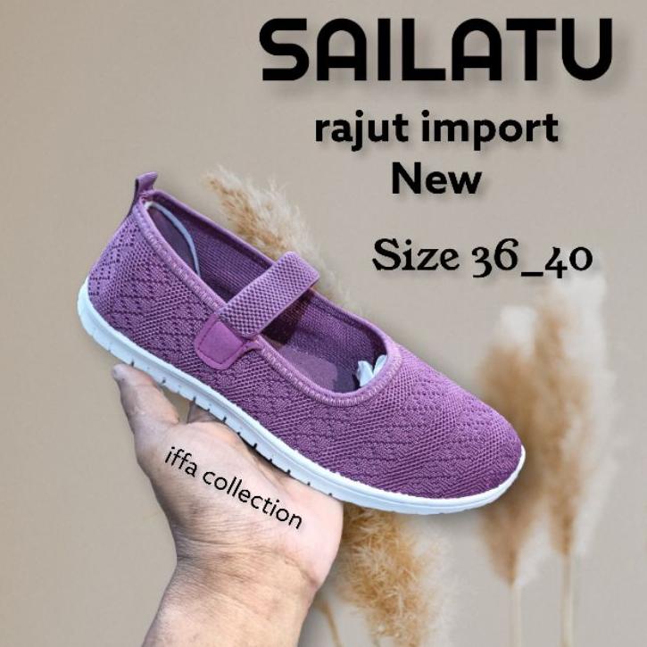 Harga Bersahabat.. sepatu rajut import sailatu terbaru rajut import