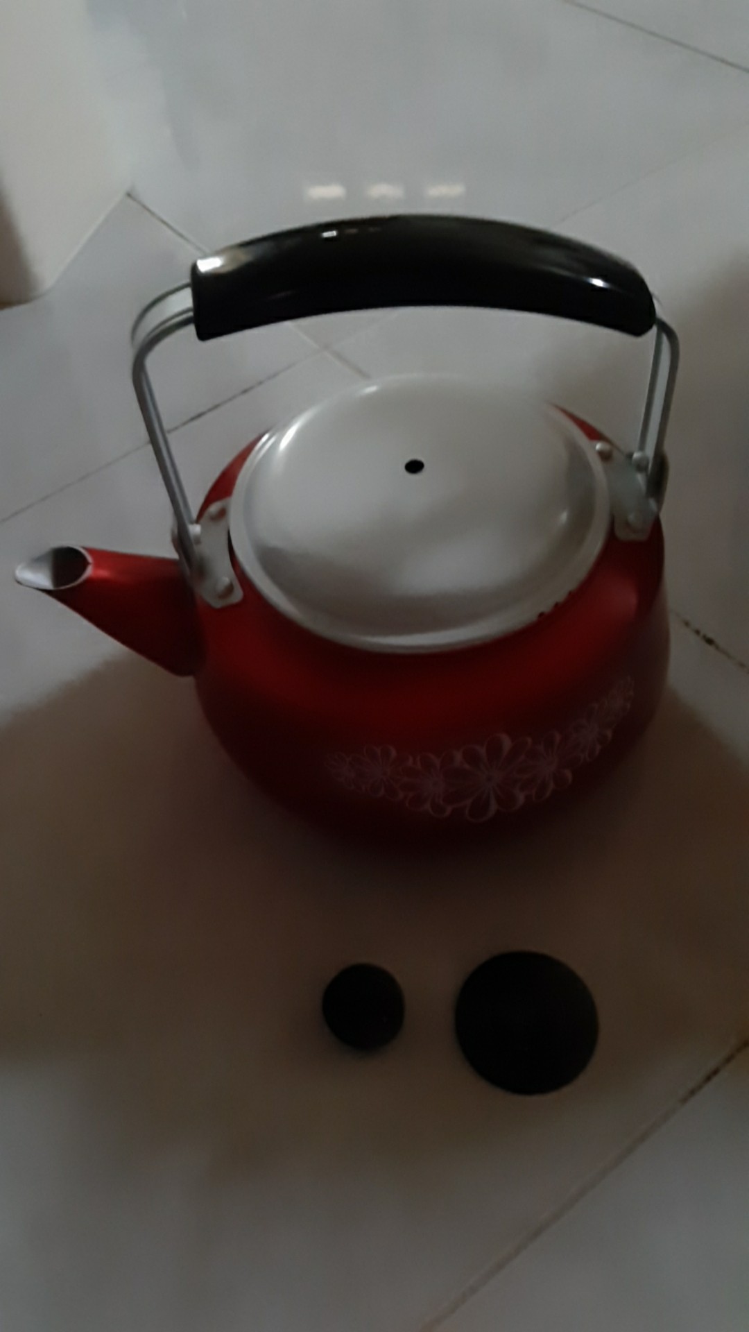 Maspion Alu Teko Air Kecil Colan Red Printing 2 Liter - Merah