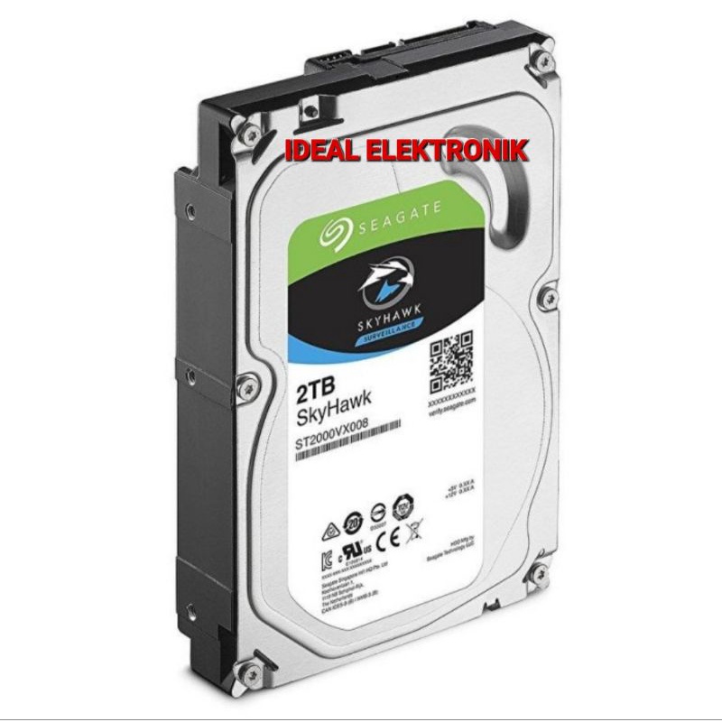 Hardisk CCTV Seagete Skyhawk 3TB - Hardisk CCTV 3TB Sata