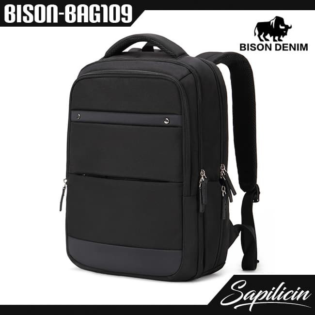 Tas Ransel Pria Kasual Bison Denim Modern Urban Backpack BISON-BAG109