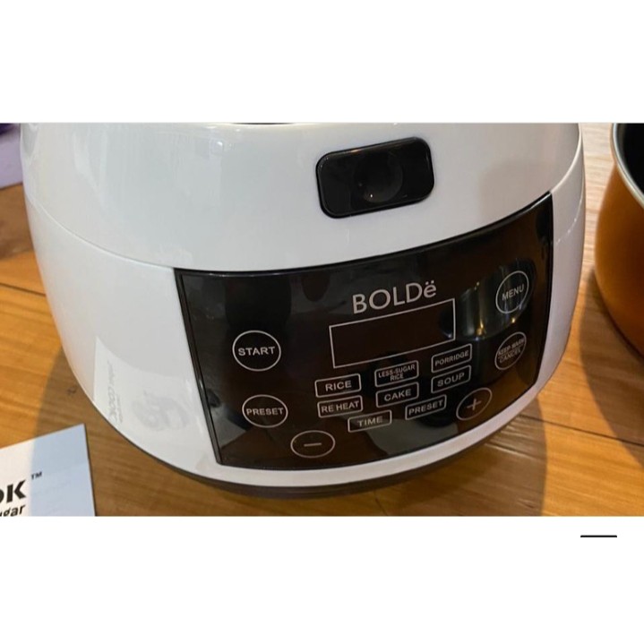 BOLDe Super Cook LESS SUGAR / Rice Cooker Digital 1 Liter