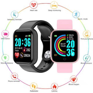 Smartwatch Y68 Sport Dengan Pengukur Tekanan Darah -Detak Jantung-Fitness Tracker Untuk Android/IoS