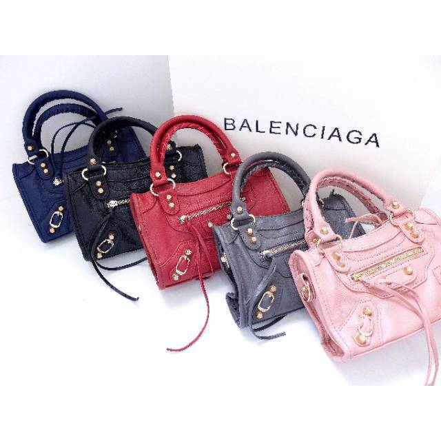 Balenciaga classic GHW Mini city bag - Tas wanita