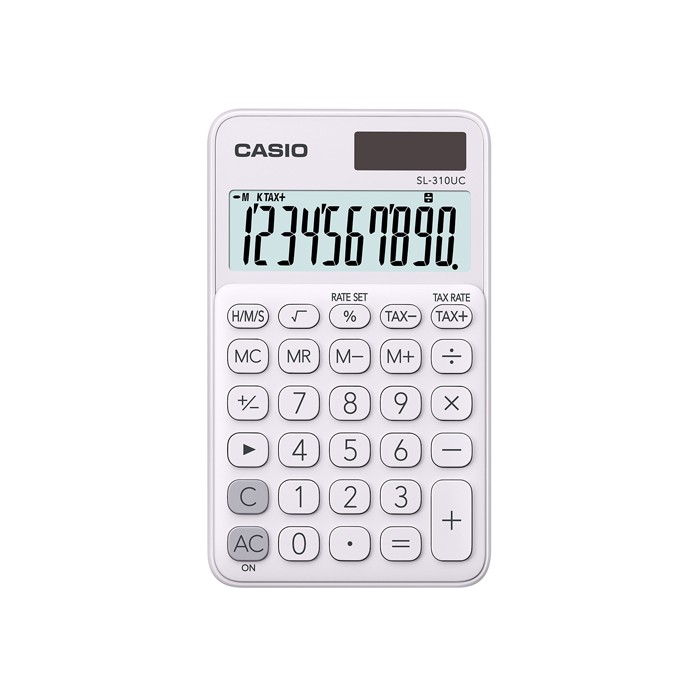 

CASIO Colorful Calculator SL-310UC-White