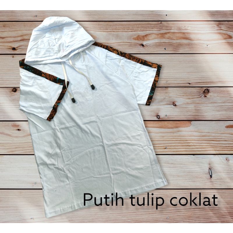 kaos Hoodie taping tulip