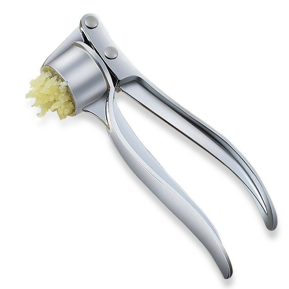 Kitchen Handhold Stainless Steel Garlic Press/Ginger Mincer Tools Squeezer Masher Manual Handle Cutting Squeezed Tools Accessories