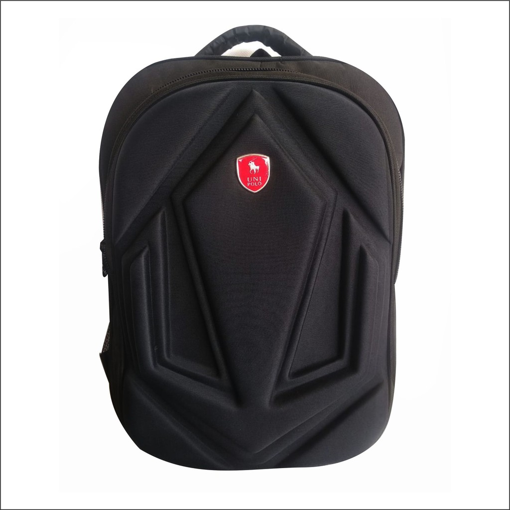 Tas ransel laptop unisex backpack punggung pria wanita ada slot laptop tas remaja dewasa model polo 8801