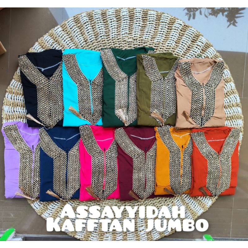 KAFTAN MEWAH KAMILA SUPER JUMBO BUSUI