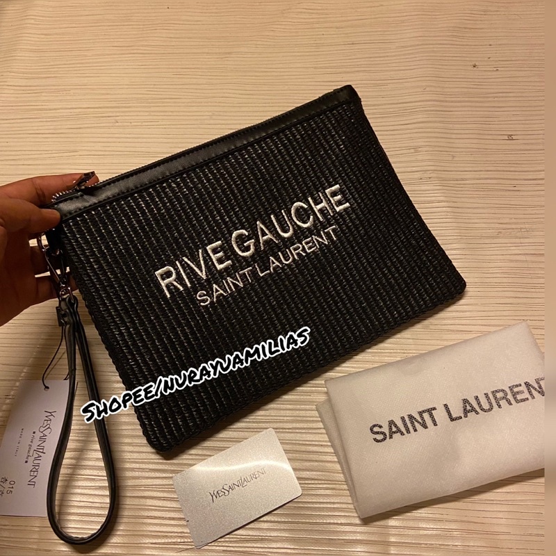 Ysl Clutch import premium clutch bag import unisex handbag Saint lourent import