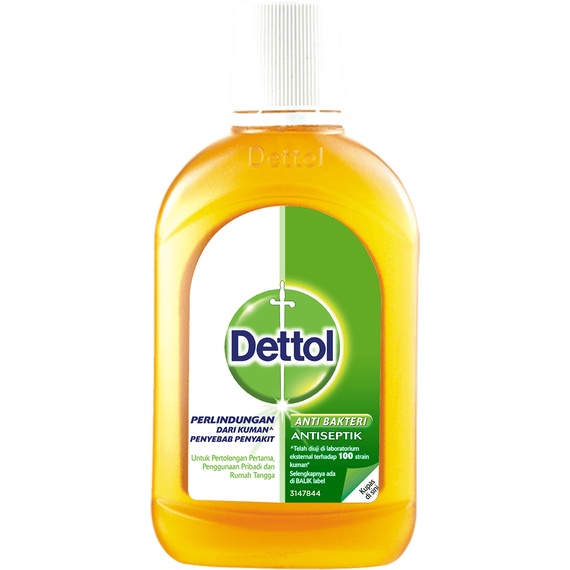 Dettol Cairan Antiseptik Perlindungan Dari Kuman Penyebab Penyakit Untuk Pertolongan pertama, Penggunaan Pribadi, Dan Penggunaan Rumah Tangga